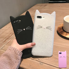 Load image into Gallery viewer, Cute Bearded Cartoon Cat Case