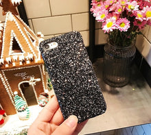 Load image into Gallery viewer, Black Glitter Case