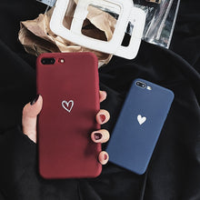 Load image into Gallery viewer, Cute Love Heart Matte Case