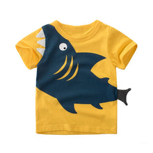 Load image into Gallery viewer, Shark Pattern T-shirt