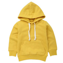 Load image into Gallery viewer, Hooded Solid Color Sweater