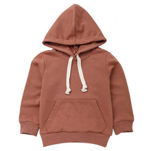 Load image into Gallery viewer, Hooded Solid Color Sweater
