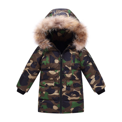 Camouflage Winter Coat