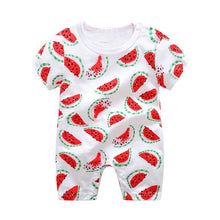 Load image into Gallery viewer, Watermelon Printing Romper