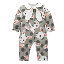 Load image into Gallery viewer, Rabbit Newborn Jumpsuit