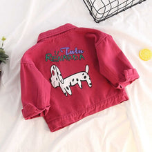 Load image into Gallery viewer, Colorful Denim Jacket